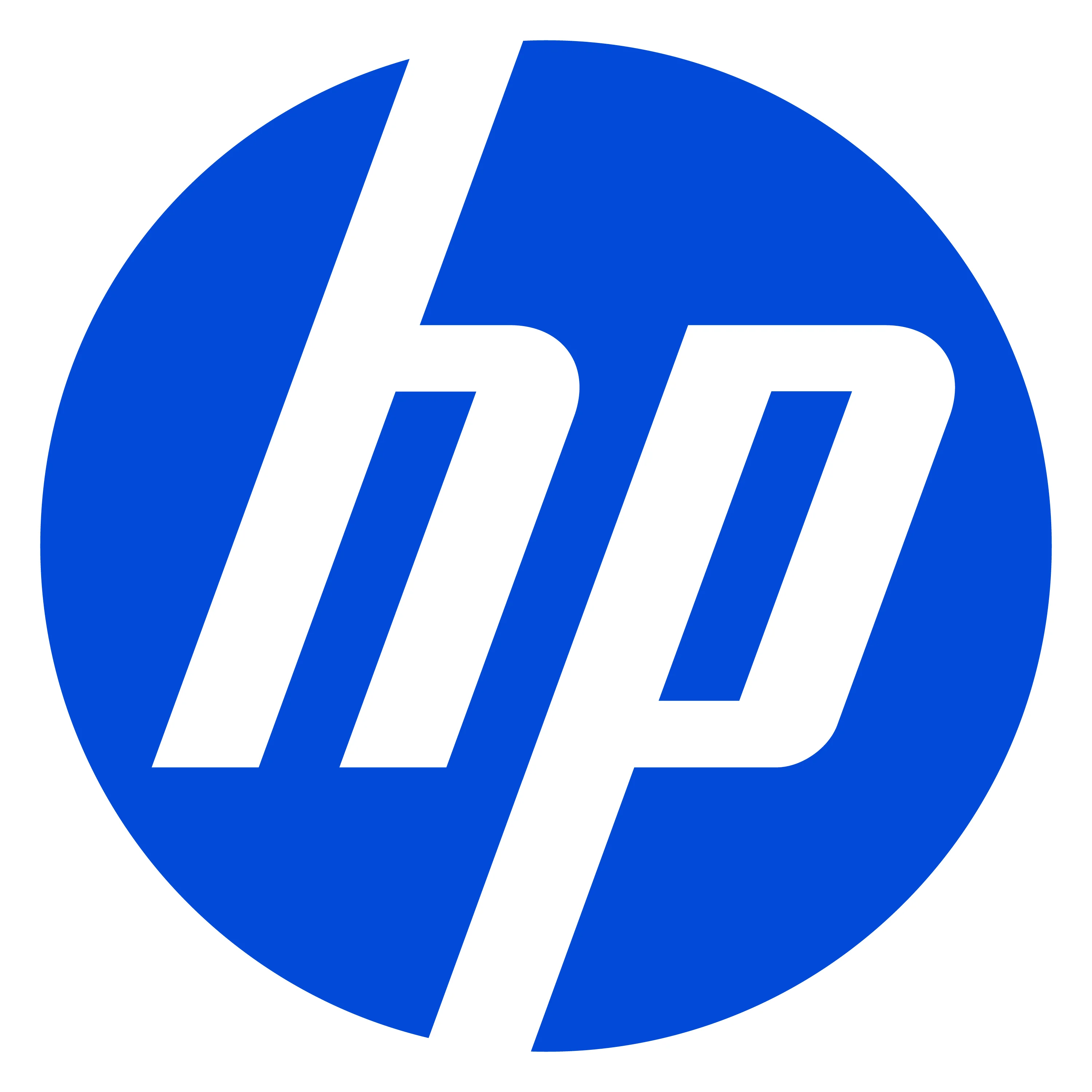 Logo Hp Electric Blue Keyline 1